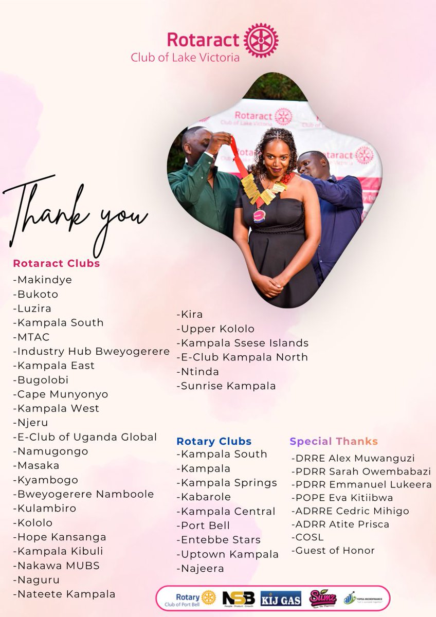 Rotaract Club of Lake Victoria tweet media