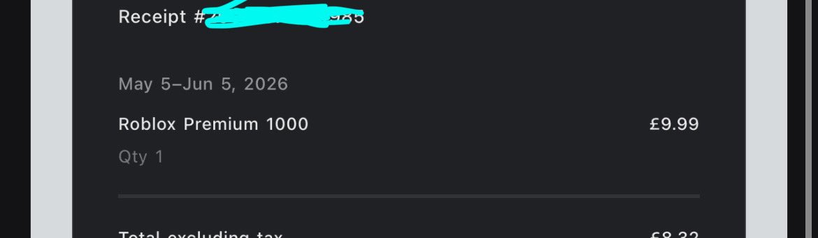 prodbyxvr's tweet photo. should i still be getting charged for roblox premium?? https://t.co/gO8t6dx48F