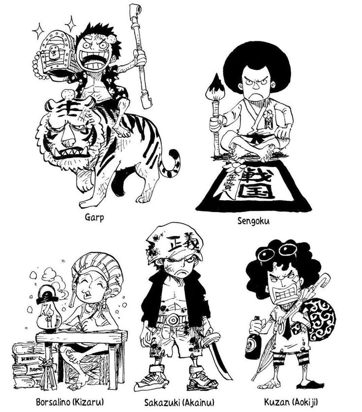 reddhairshanks's tweet photo. One piece characters as kids, drawn by Oda https://t.co/ktFDwWA5OG