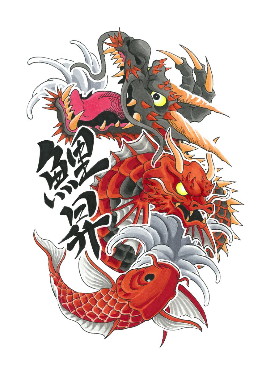 mutattoo15738's tweet photo. ここ最近描いた絵。
こどもの日にピッタリ（？）なイラスト。

 #ゴールデンウィークSNS展示会2026
#こどもの日 #和風イラスト https://t.co/NKAqxWf77g