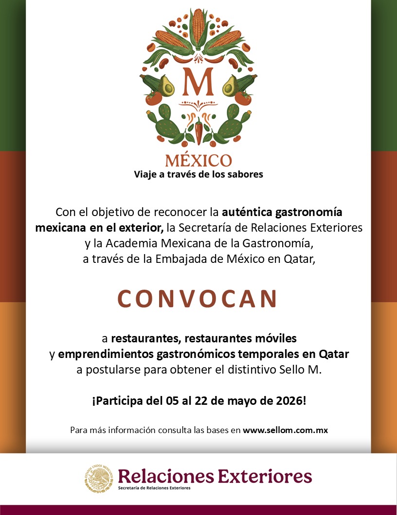 Embajada de México en Qatar tweet media
