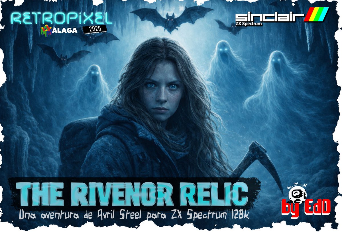JLuisEdD's tweet image. Se avecina un verano muy frio ❄️ nos vemos pronto ❄️ #RetroPixel #Málaga #Playfest #ZXSpectrum #Homebrew #RetroGaming #Retrogamers