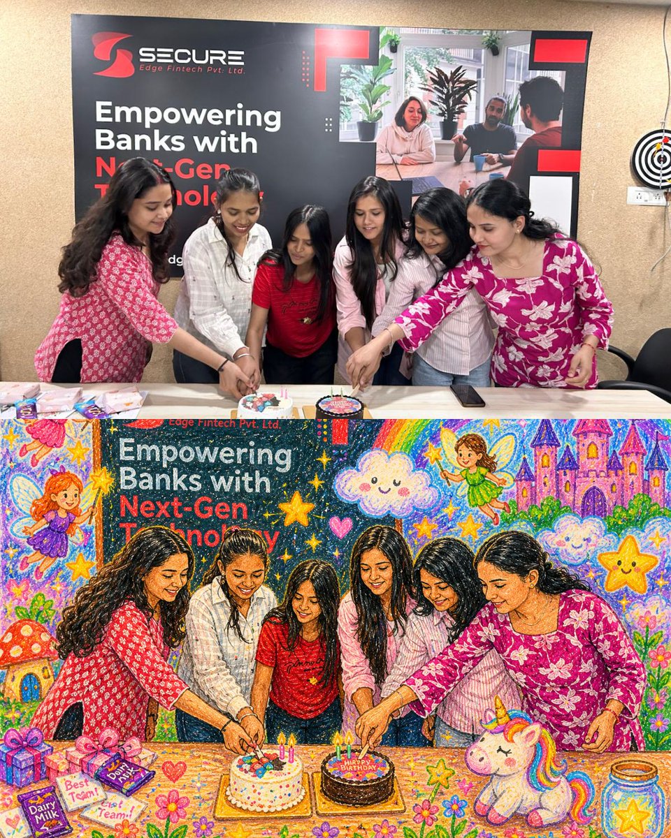 secureedgefin's tweet photo. That’s a little piece of our journey at SecureEdge Fintech 

Simple moments, shared laughs, and memories sketched in colors that stay with us.
Not just work, but stories we create together every day.

#LifeAtSecureEdge #OfficeMemories #TeamMoments #WorkCulture #FintechLife https://t.co/woBXAg5GPC
