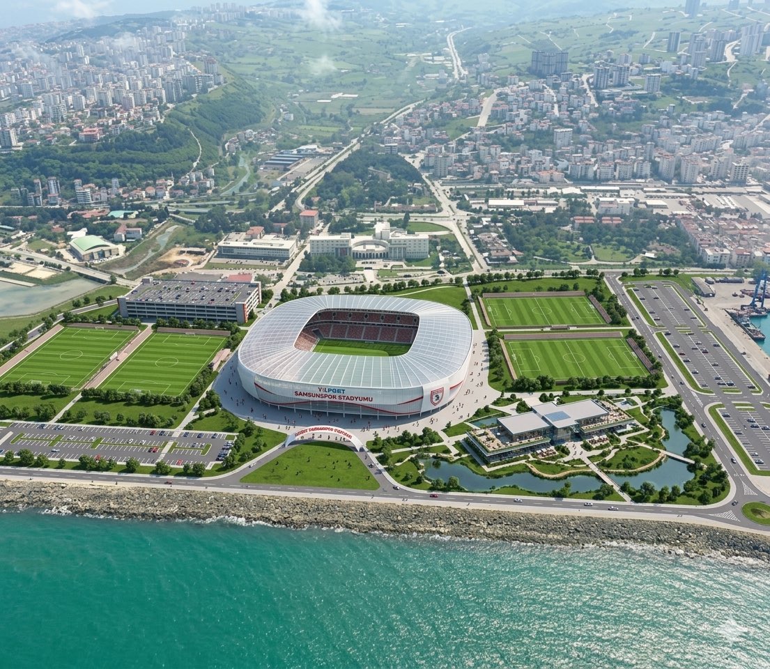GT_Samsun55's tweet photo. Golf sahası alanı stadyum ve tesis için yeterli. Trafik yoğunluğu içinde yetkililer gerekli çözümü bulacaktır. Maç günü sahil yolu sadece stadyum trafiğine açılmalı araçlar sahilden konvoy şeklinde gidebilir vs. 2026 yılındayız bunlar halledilir. Yeterki bize yer gösterilsin   #Samsunspor @YY_Samsun @samsunbsb @halitdoganbsk 
Sayın Başkan senin de Samsunspor’un çıkarlarını düşündüğünü biliyoruz . Ortak yol bulunabilir . Yeterki önce Samsunspor için masaya oturulsun . ❤️🤍