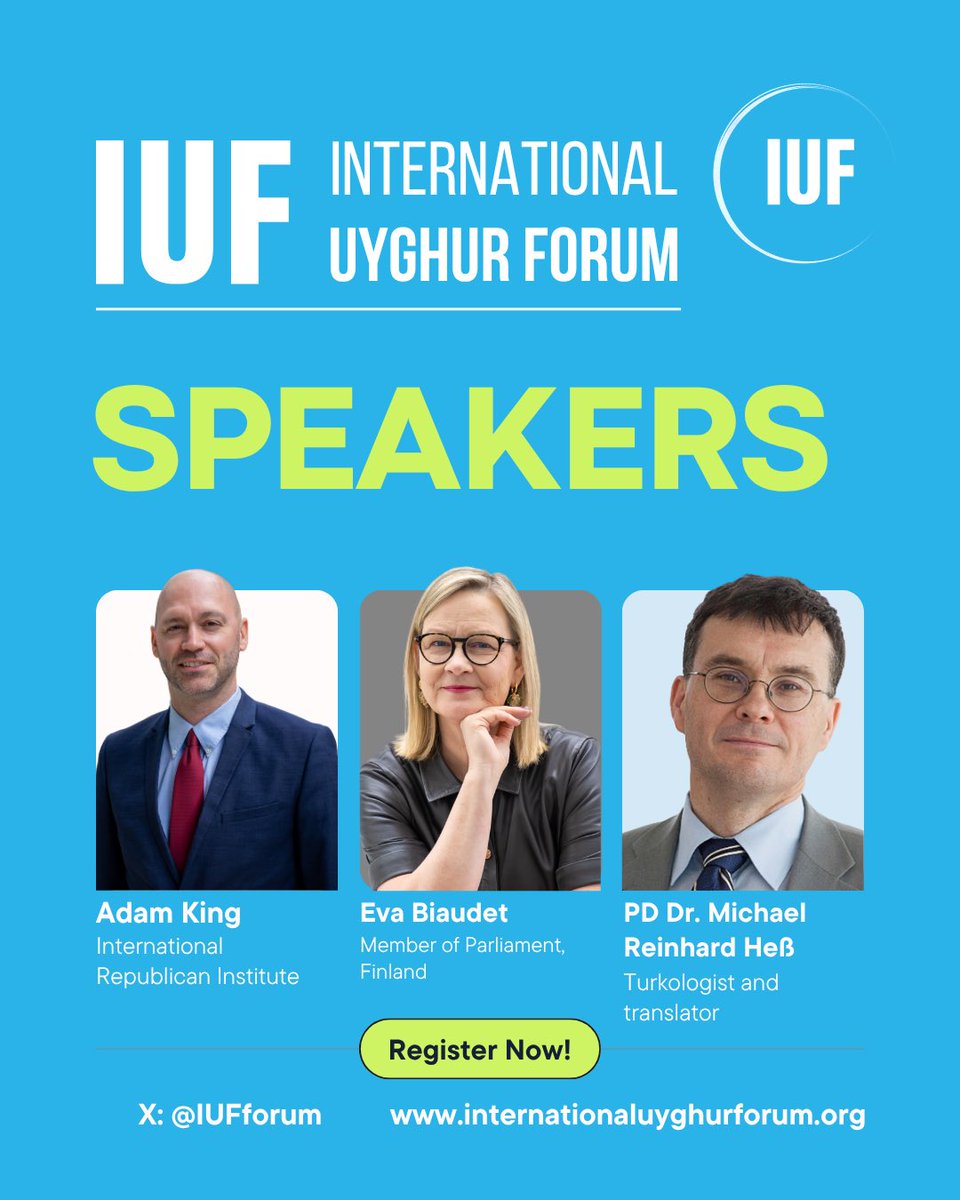 International Uyghur Forum (IUF) tweet media