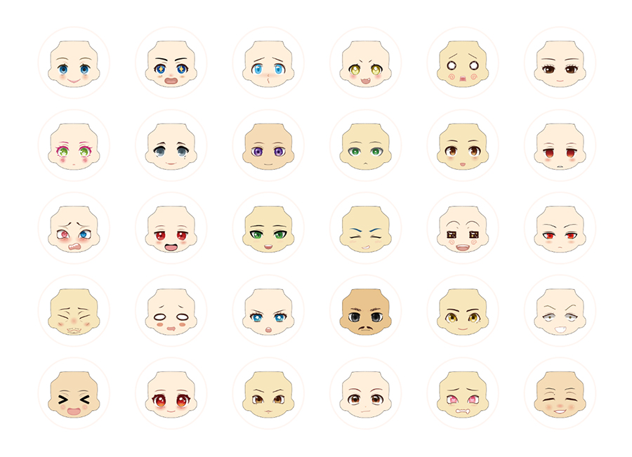 Nendoroid Face Maker tweet media