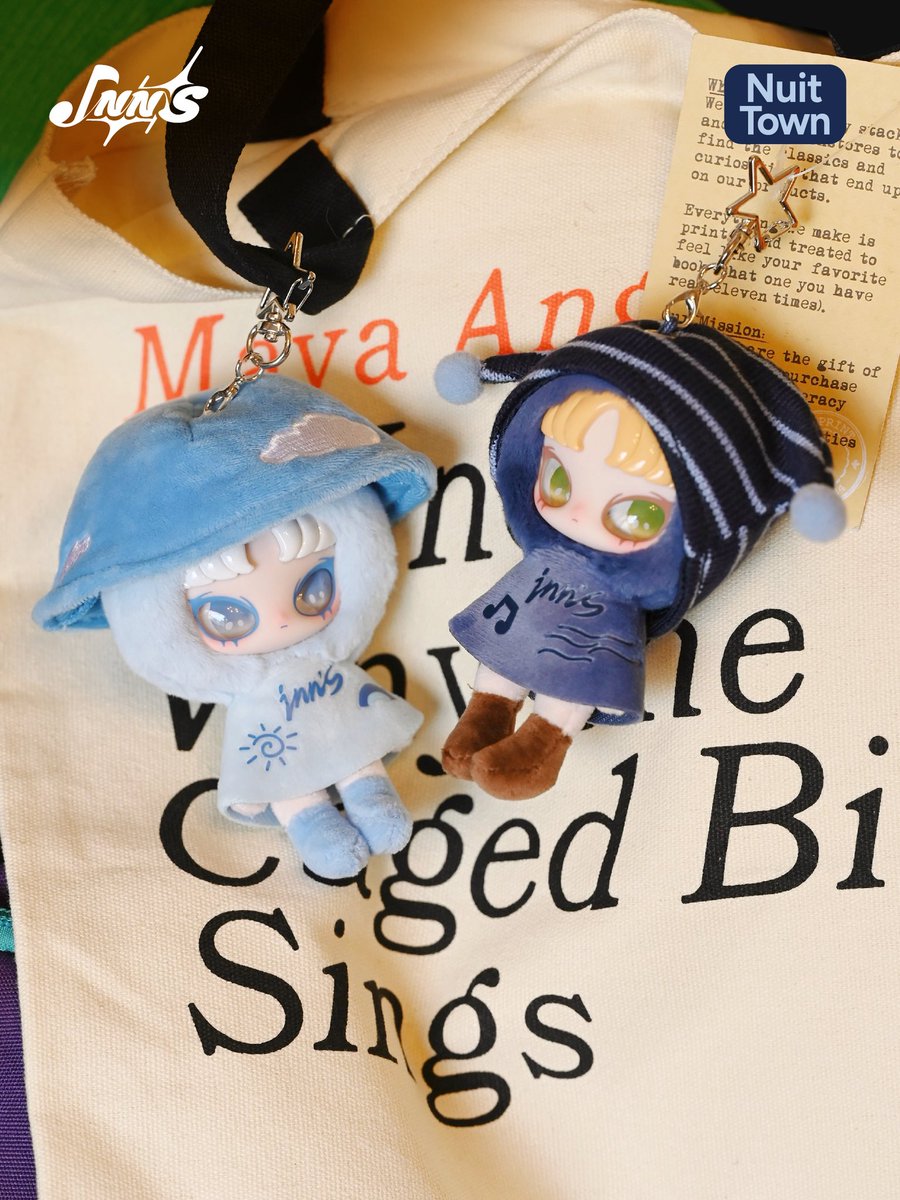 nuittown's tweet photo. INN’S新シリーズ
Twelve Tiny Wish Keepers 🪽

5月6日（水）
各店舗にて発売開始✨

📍横浜ビブレ 6F
📍静岡パルコ 2F
📍イオンモール長久手 3F
📍広島パルコ新館 3F

十二の小さな願いの守り手。
ぜひ店頭で会いに来てください🩵
#nuittown https://t.co/NKLEalGivz