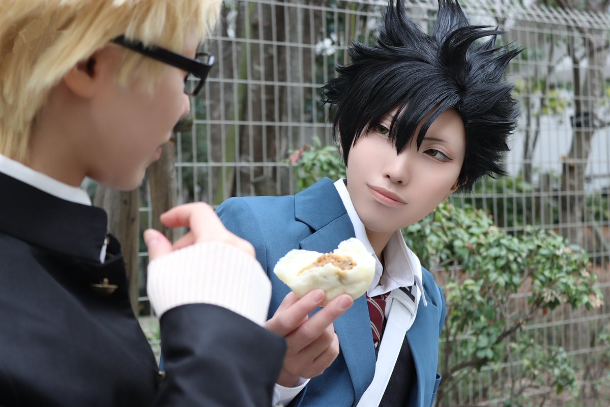 ⚠️Cosplay / HQ

半分こする？

黒尾→Rina
月島→<a href="/mohemoca/">桜田もかぴぃは自由気ままに</a> 

photo→<a href="/kamera_ori_56/">織</a>