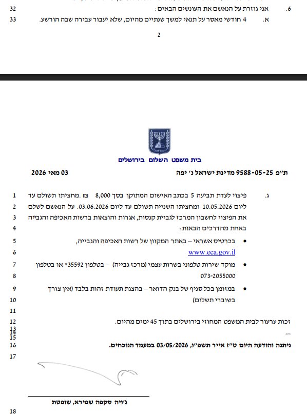 <a href="/berale_crombie/">ברל'ה קרומבי | Berale Crombie</a> ממצב ברל'ה,
 
אין כמובן שום קשר בין עניינו של אייל יפה לבין זה של שלמה פוקס, ובאותה מידה אפשר לשלוף מאות מקרים אחרים, לכאן ולכאן. שניהם גם לא באמת מעניינים, כי כפי שיפה לא מייצג את "הקפלינסטים", כך פוקס לא מייצג את הציבור החרדי.
 
אבל כבר הגענו עד הלום, בוא נמשיך לעוקביך עד כמה