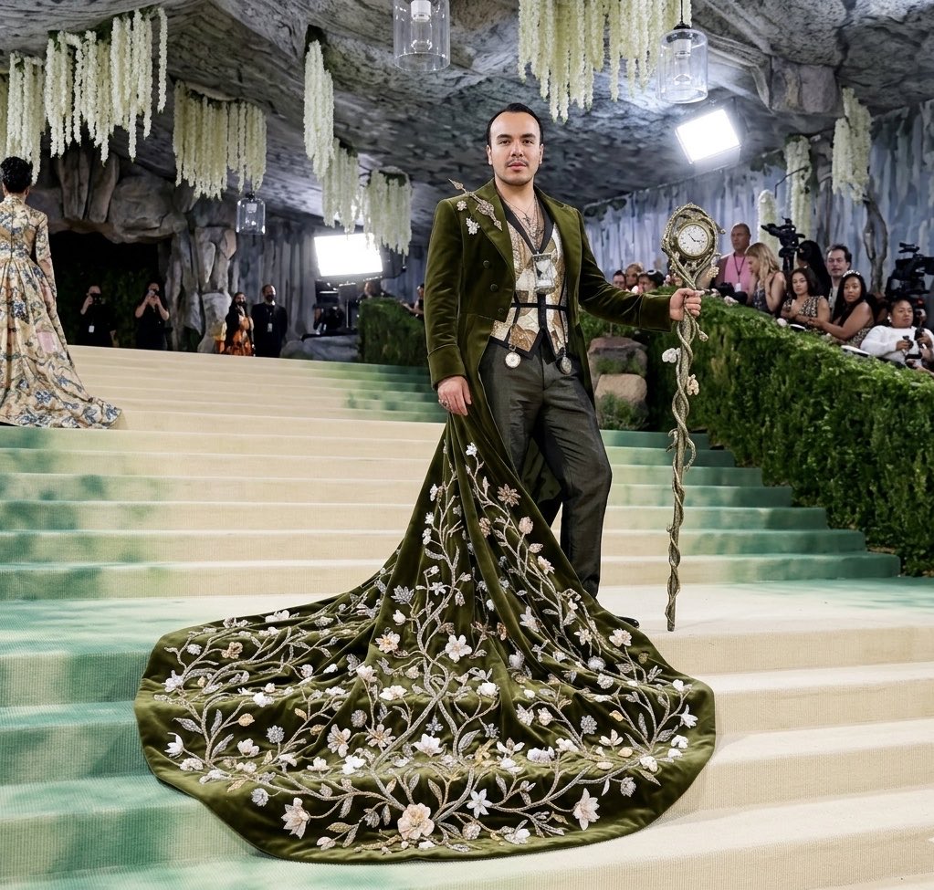 Faltaba yo.🌚
#METgala