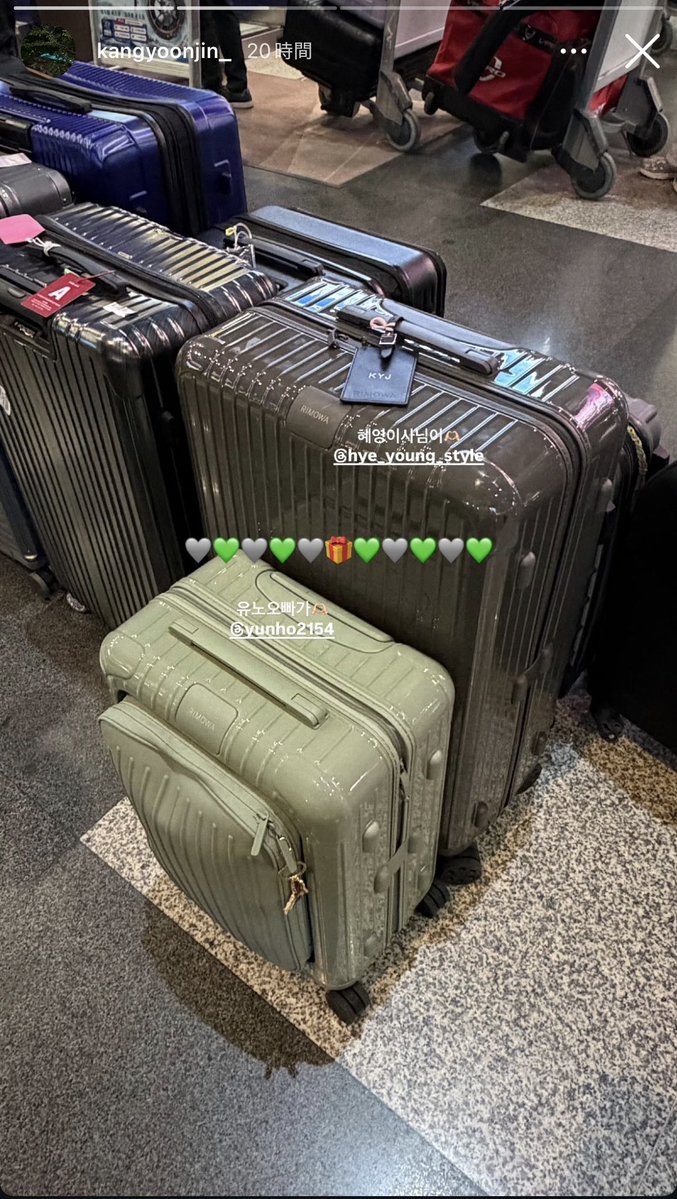 アーティストがスタッフにrimowaプレゼントするとか聞いたことなさすぎてユノ側近の前世が知りたい🥰