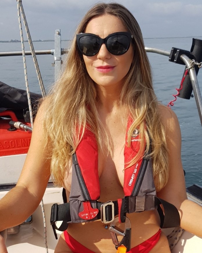 nigeldonaldpho1's tweet image. #topless #model #boat