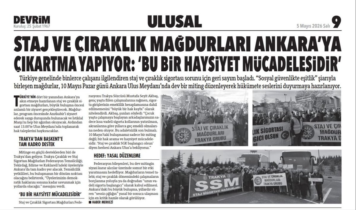 <a href="/OsmanEyol/">ESTOSⓂ️🅰️N</a> <a href="/Korkutata_Zeki/">Zeki Korkutata</a> <a href="/isikhanvedat/">Prof. Dr. Vedat Işıkhan</a> <a href="/vedatbilgn/">Vedat Bilgin</a> Sahada halkın içinde olan teşkilatlarınız bu büyük mağduriyeti görüyor. Staj ve çıraklık sorunu Türkiye'nin gündeminden artık çıkmalıdır...
<a href="/profdrorhanates/">Orhan Ateş</a>
<a href="/MvDrHasanArslan/">Dr. Hasan Arslan</a>
<a href="/aerdemcantimur/">Abdullah Erdem Cantimur</a>
MHP Çözüm Sizde #StajyerÇırağınSabrıKalmadı