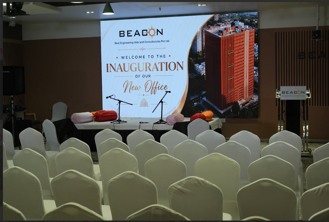 dailycadcam's tweet image. BEACON’s new #Bengaluru office features a 100+ seat memorial auditorium honoring Dr. Seshdari (NAL)—set to host seminars, workshops &amp;amp; customer programs.  Kudos to @BEACONIndia_3D  leadership for a customer-first vision. #SOLIDWORKS #3DEXPEREINCE