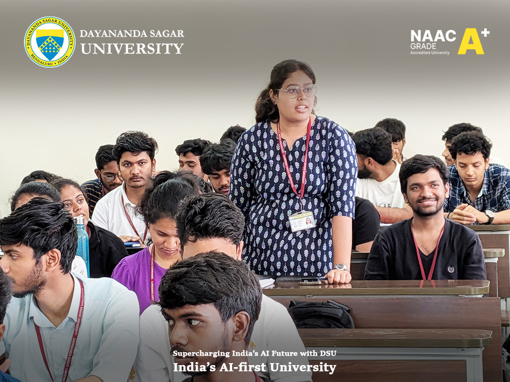 DSUBangalore's tweet image. Bridging the gap between academics and industry!
Thanks to Baskar Venugopalan for guiding CST students on AI, DSA, and cracking roles in Product &amp;amp; GCC firms.

Supercharging India’s AI future with DSU. India’s AI-First University. 

#CareerGuidance #DSU #FutureReady
