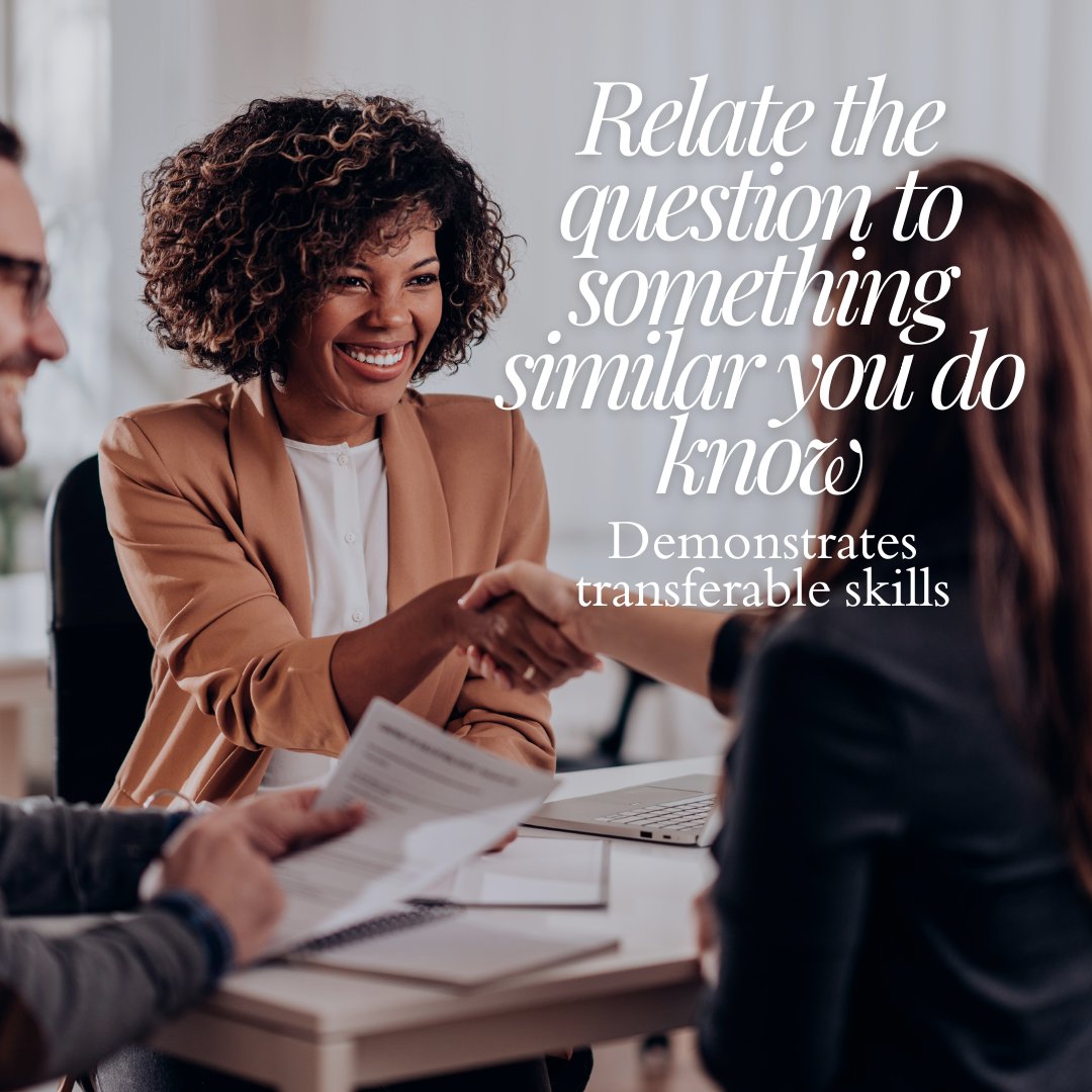 GregoryMartinIn's tweet image. NOT KNOWING THE ANSWER IN AN INTERVIEW? 🤔 
Don’t panic. Stay calm, take a moment, and talk through your thinking.
Employers value your approach just as much as the answer 💼✨ 
#InterviewTips #GraduateJobs #Careers #GregoryMartin