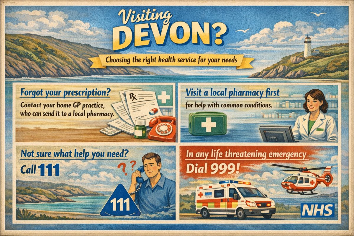 Royal Devon NHS tweet media