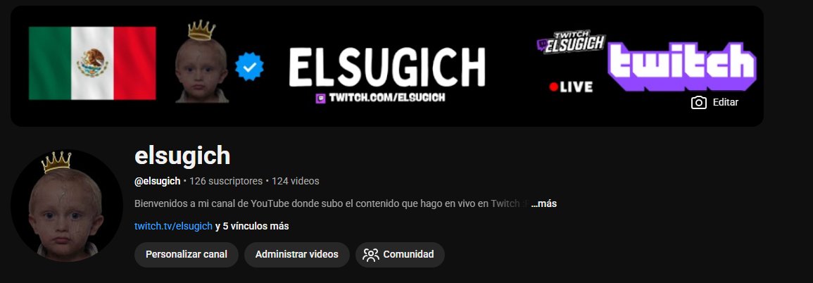 elsugich's tweet photo. Para agosto llegamos a los 100,000 suscriptores lo juro si no lo cumplo me rapo gente🙏🙏
📌Canal de Youtube: https://t.co/erUEBFvx0Q
#youtube #yt #twitch #meta #channel #streamer #contenido #100k #suscriptores #new #viral #mexico #elsugich #brankosugich https://t.co/w8qkxbj62P