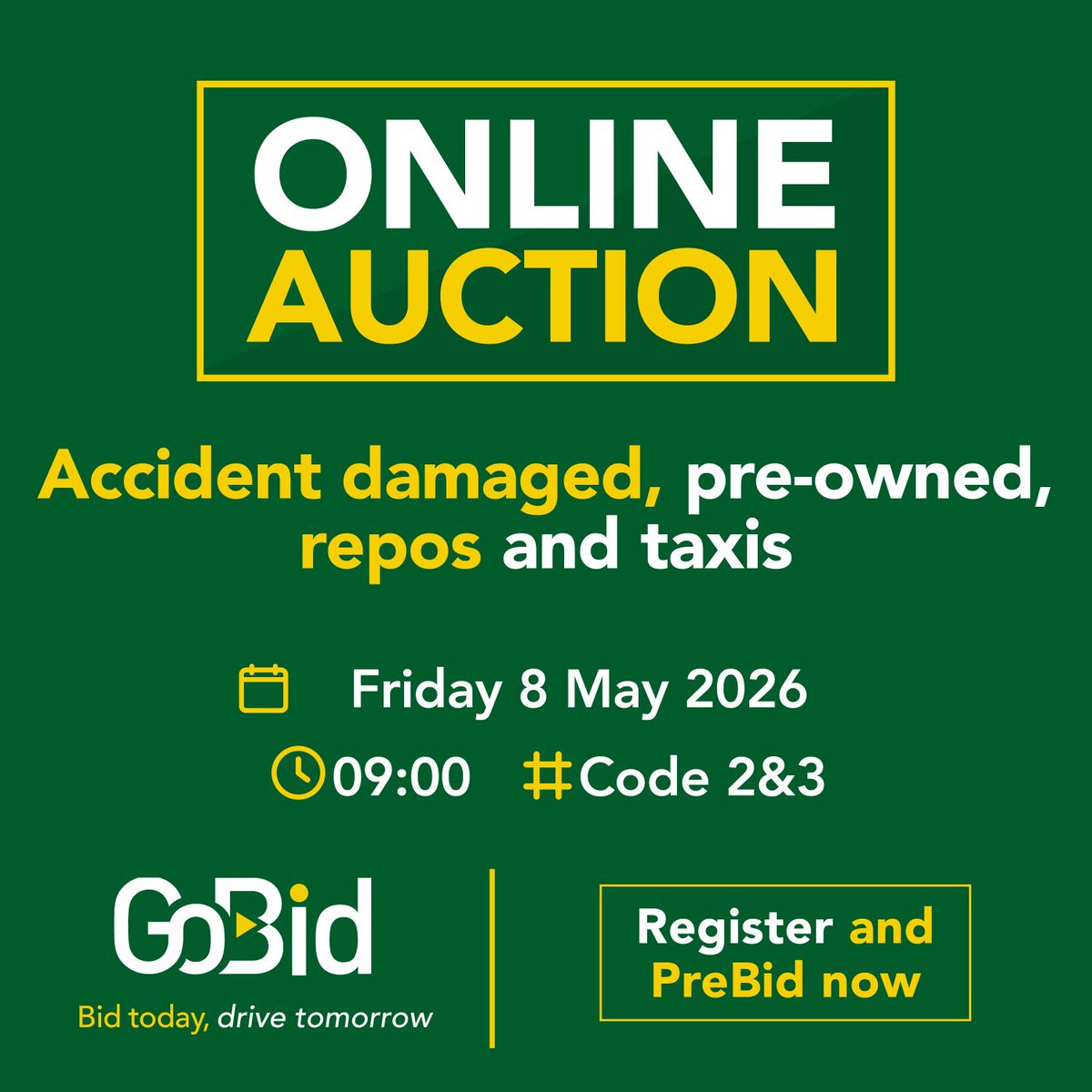GoBid tweet media
