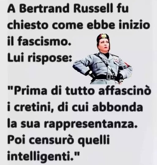 Il fascismo.