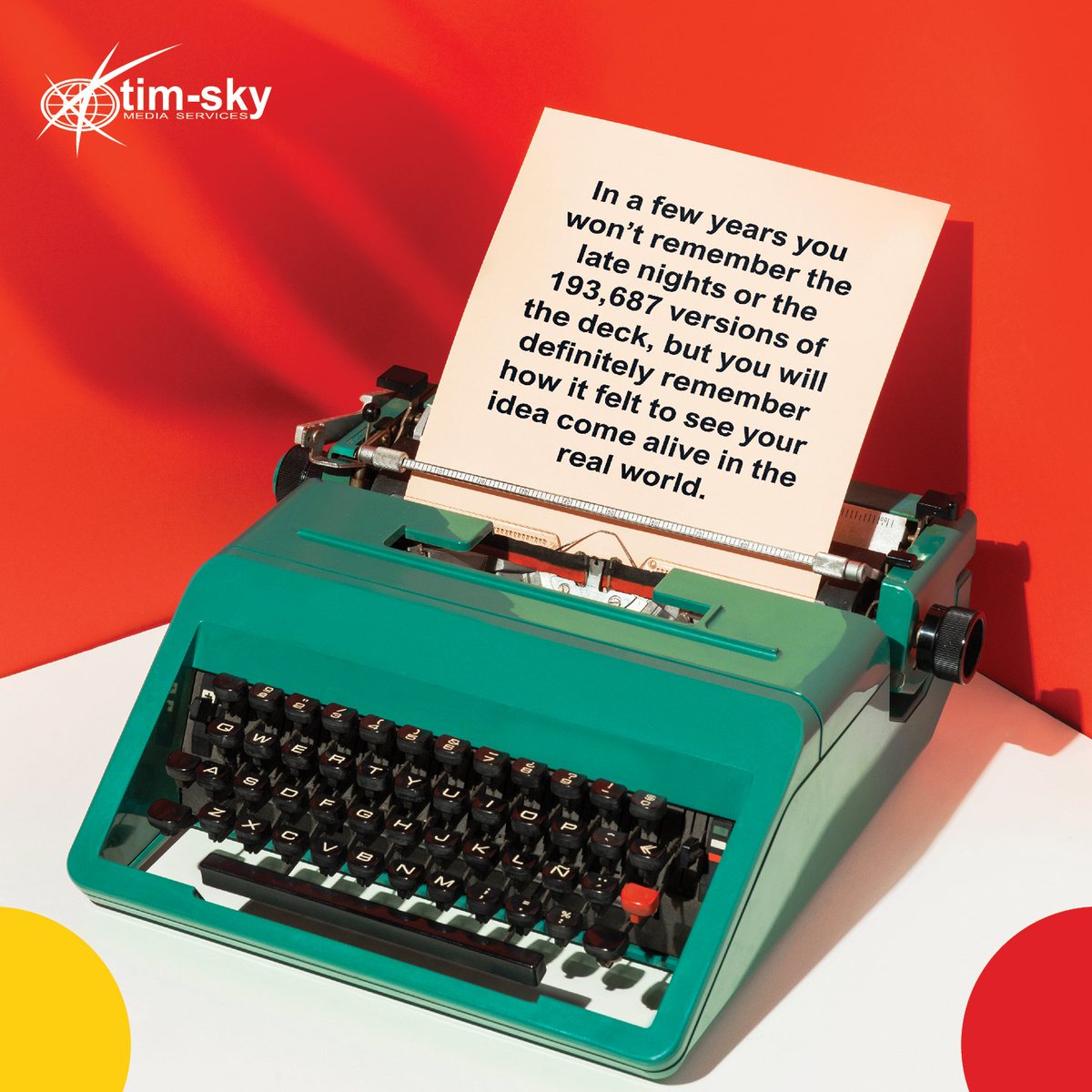 Tim_skymedia's tweet photo. We have lost count of the number of late nights and document versions, but nothing beats the feeling of seeing your idea come to life.

#behindthescenese
#FromConceptToReality
#workinprogress
#milestones
#CommitmentToExcellence
#growthmindset https://t.co/NyNAzodlEf