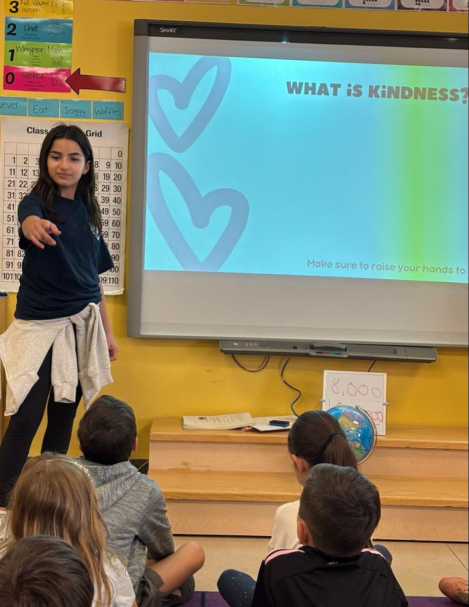 adrianmendozaed's tweet image. “What is kindness?” 💙
Camila led this conversation today—and reminded me that classrooms shape more than academics. They build empathy, confidence, and voice.
Let students lead. Powerful things happen.
#KindnessMatters #StudentVoice #Education #Bekind