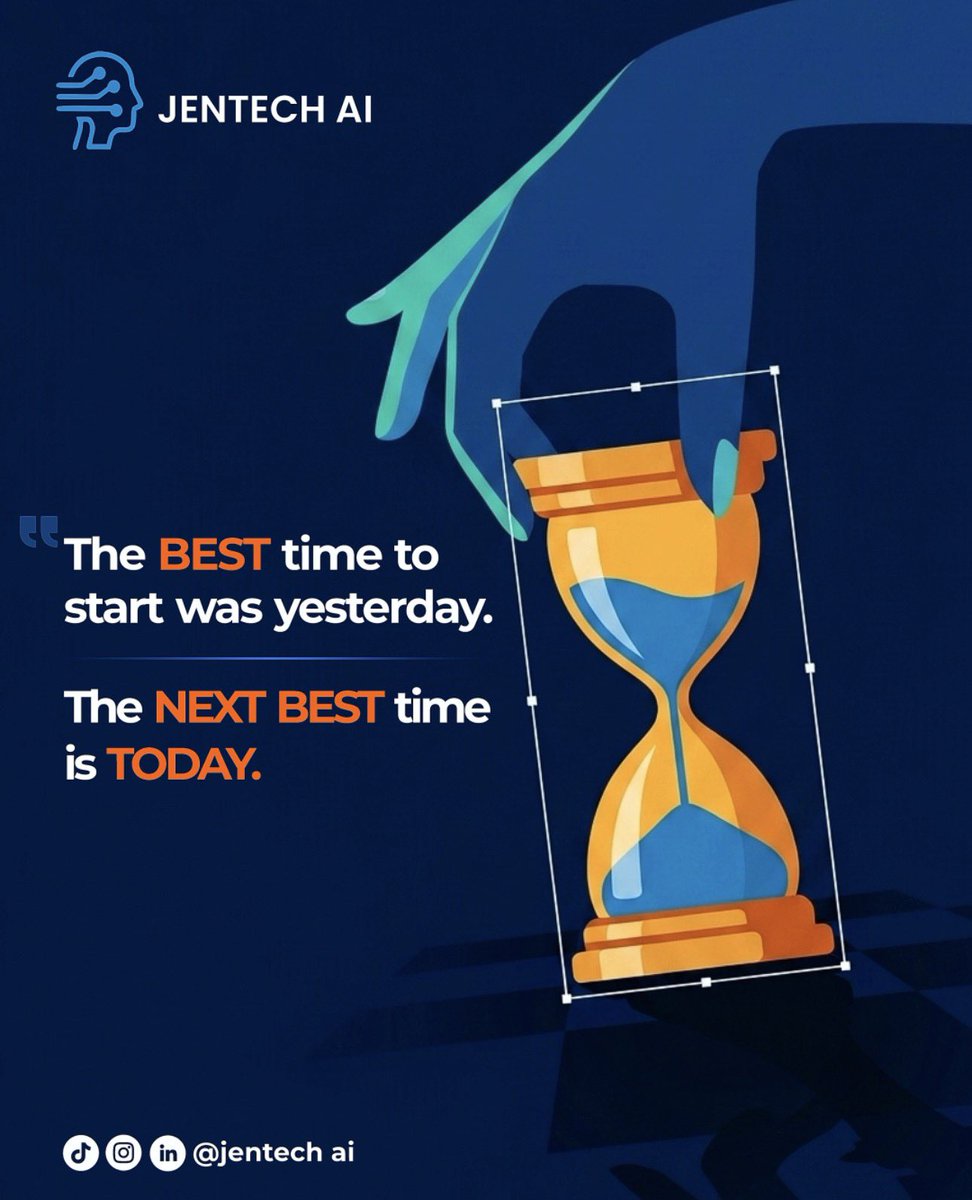 jentech_ai's tweet image. There’s never a perfect time to start learning tech.

Life stays busy. But moments like this matter.

Pilot 2 starts June 15.

6 courses. Practical skills. Real value.

Join the waitlist → chat.whatsapp.com/FlFmxVT4xTbBq7…

#JentechAI #TechNigeria #LearnWithJentech