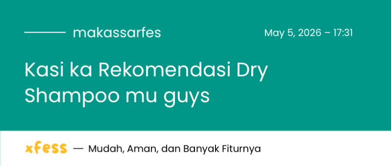 MAKASSAR FESS tweet media