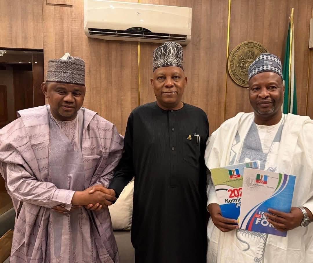 ModuBodai's tweet photo. Our Borno State Governorship Candidate @MustaphaGubio  congratulation once again https://t.co/BHtVmqYpgt