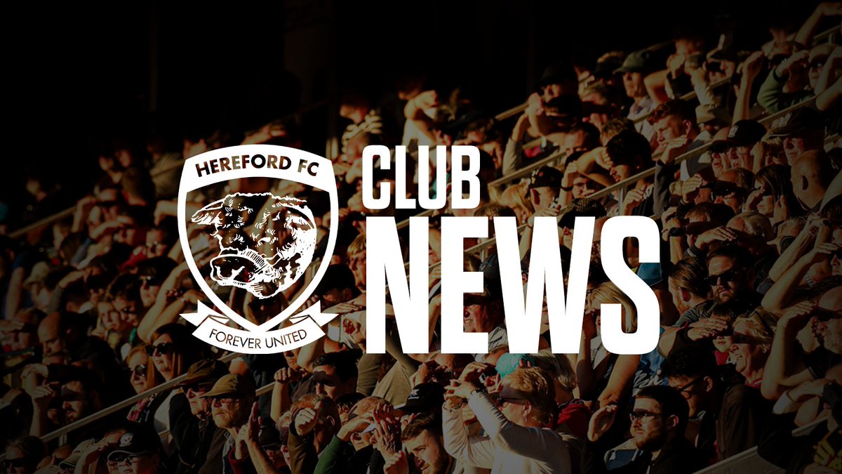 Hereford FC tweet media
