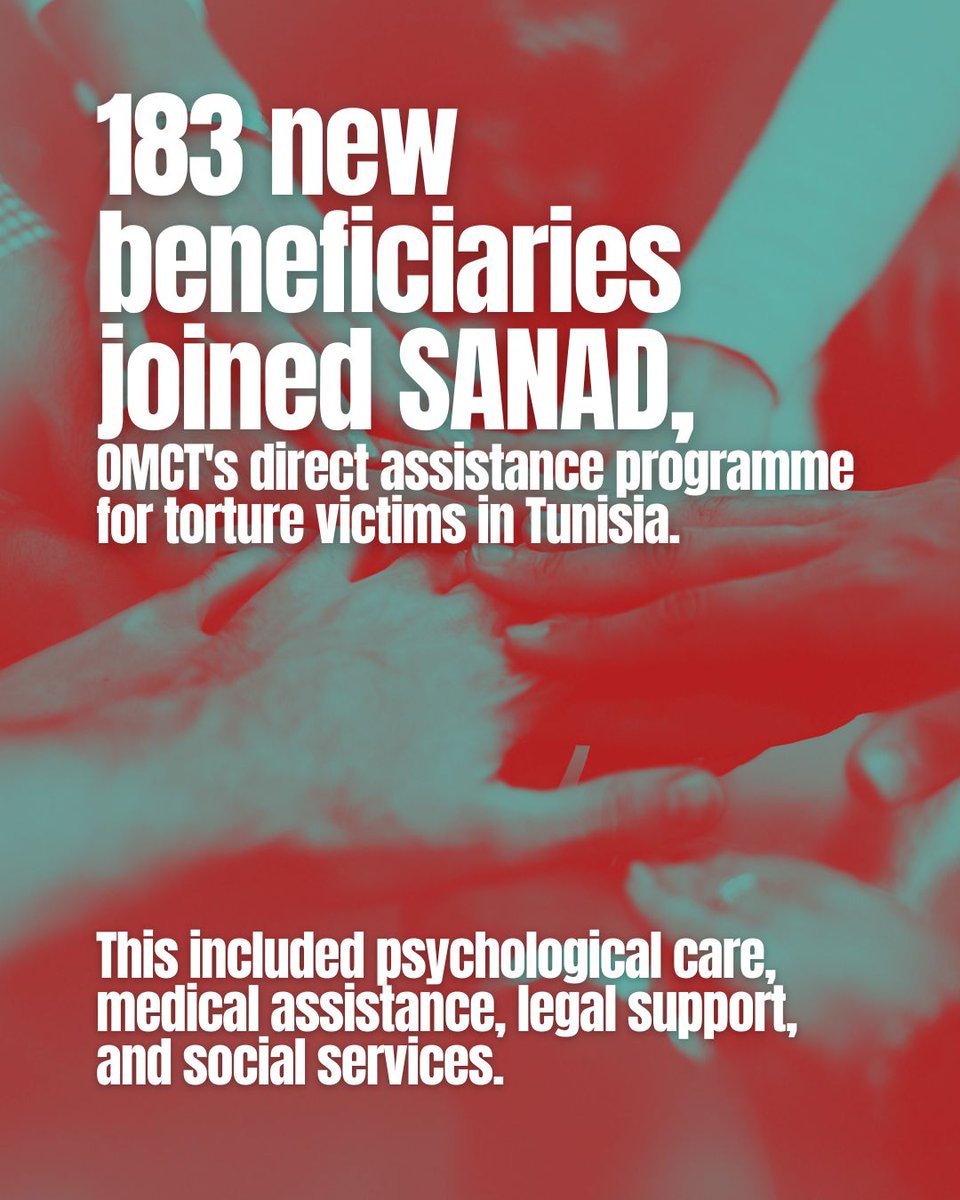 World Organisation Against Torture (OMCT) tweet media