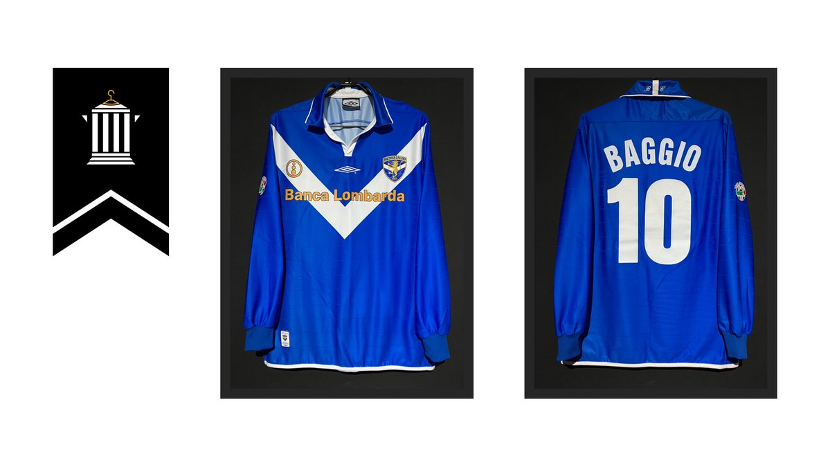 ロベルトバッジョ　イタリア代表　引退ユニフォーム　長袖　プーマ　ファンタジスタ 2003/04】 / Brescia Calcio（H） / No.10 BAGGIO ロベルト・バッジョ