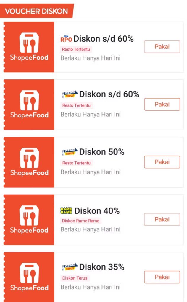 info promo voucher diskon shopee food tweet media
