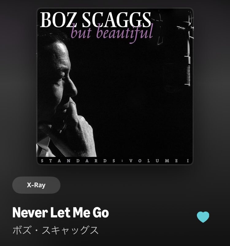 ksatto43's tweet image. never let me go 
/ boz scaggs

#go #4tracksRadio