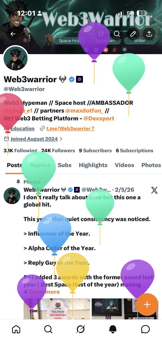 Web3warrior 𖤍 tweet media