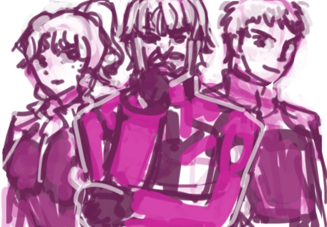 OSADAYOSUNSPACY's tweet photo. 虹子(@crossing_iris )さん
からラフもらいました。

マクロスのキャラに中の人が演じたSEEDキャラの衣装を着せるって言う企画やってました。

これで完結です。
後は完成待つだけ https://t.co/2bFu52hgIF