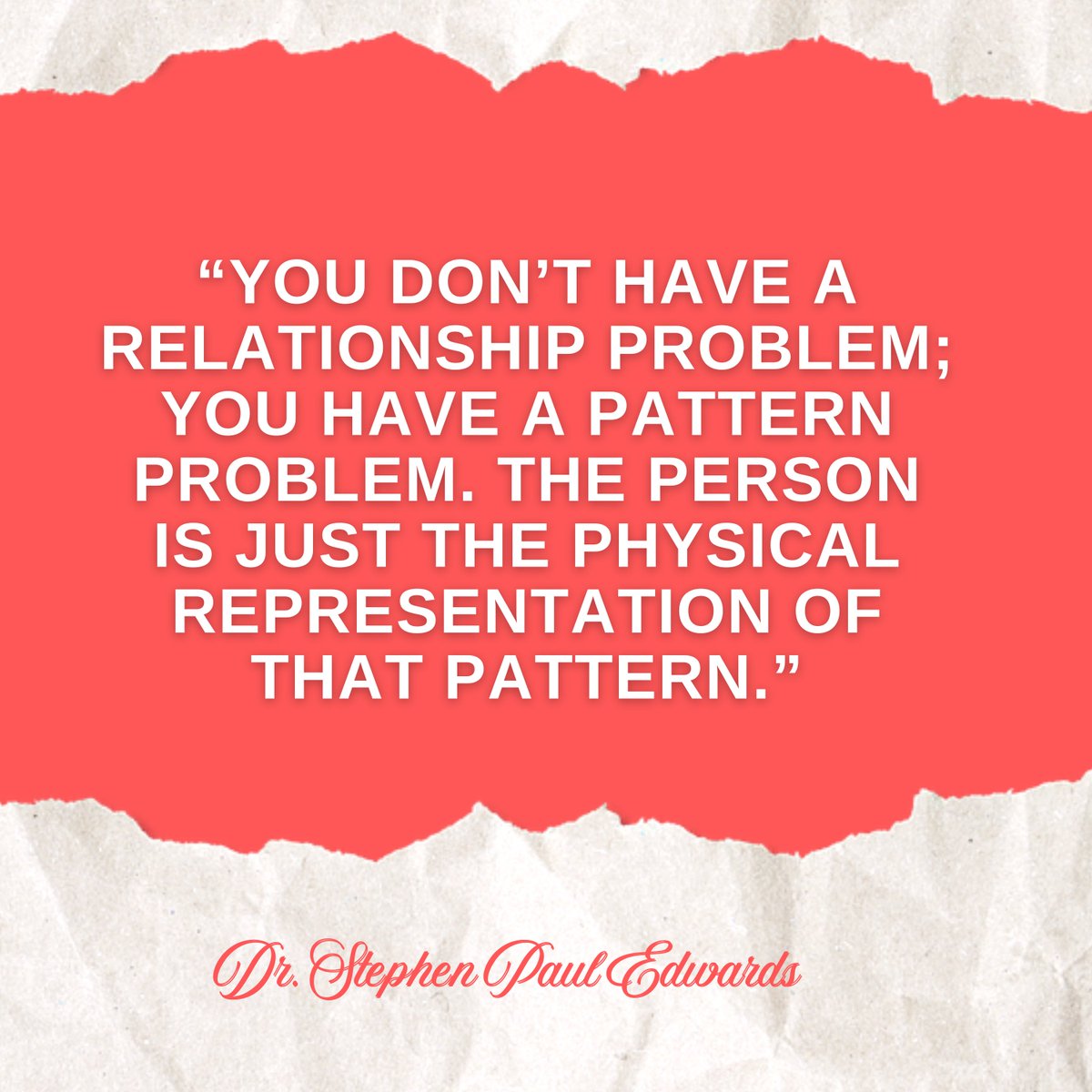 TrueLoveKnots's tweet image. Sometimes it’s not about who you’re choosing, it’s about what patterns you’re repeating.

Take a moment to reflect on your past relationships.

#RelationshipGrowth #SelfAwareness #LovePatterns #MindsetShift #EmotionalIntelligence #PersonalGrowth #HealthyRelationships #InnerWork