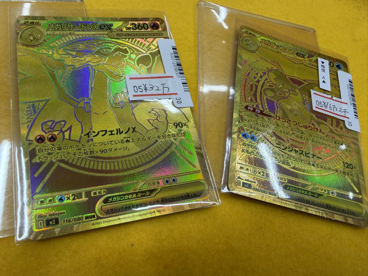 トレカチャンピオン名駅入荷 『メガリザードンXex』MUR