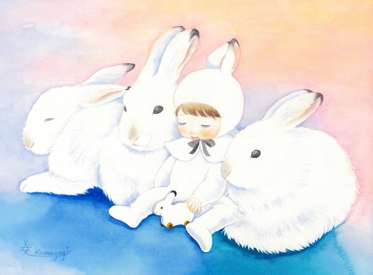 Kumayagi_Chisa's tweet photo. 今日はこどもの日🎏
世界中のこどもたちが、なににも脅かされることなく、しあわせに、すこやかに暮らせますように🐇 https://t.co/sHYmq9xoyh