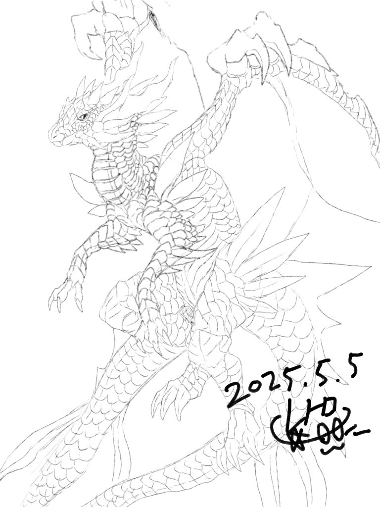 🐉 #ドラゴン #イラスト