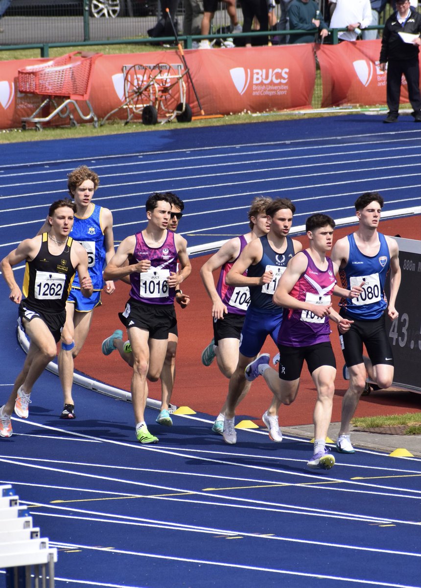 AlanRace8's tweet photo. Disappointment for David in the BUCS 800m final. Felt strong in the heat and semi final, felt totally flat in the final. Tried his best to kick in the last 100m, he was closing but had to settle for 4th. Next up the Belfast classic on Saturday. https://t.co/E875KsR6gn