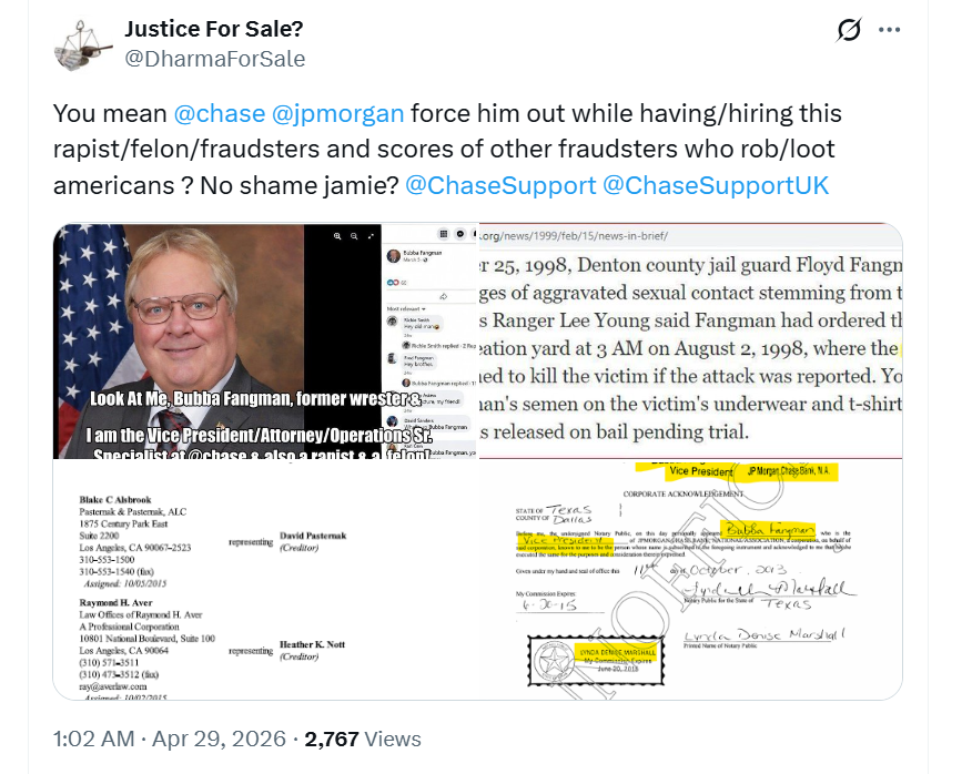 Justice For Sale? tweet media