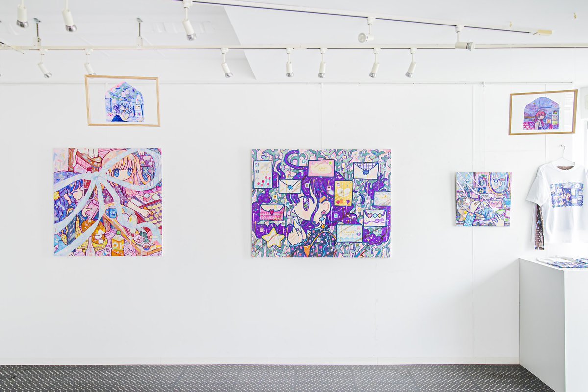 きゃらあい個展 「オフラインの星の上」 YOD TOKYO 2026/4/24(金)〜5/6(水)