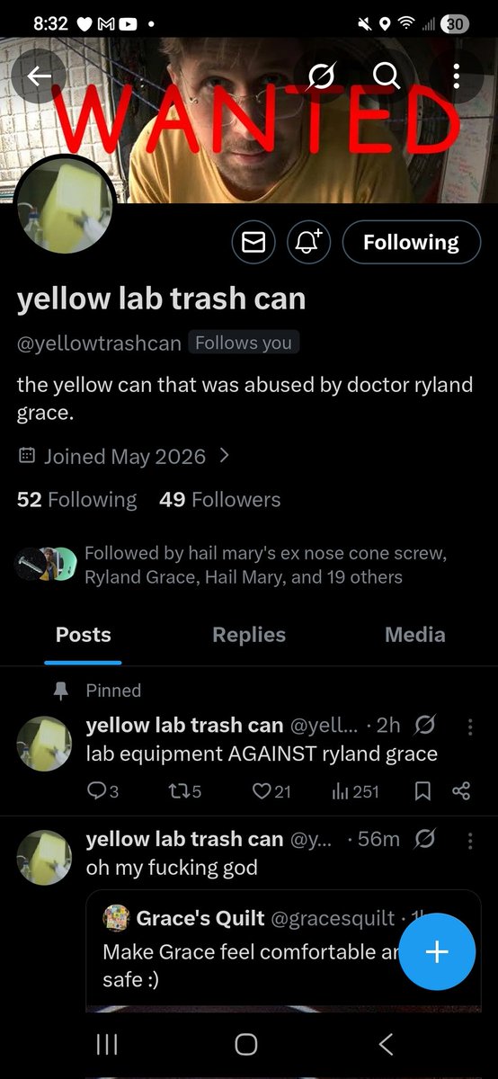 project hail goose 🪐 normal gracerocky enjoyer 🍉 tweet media