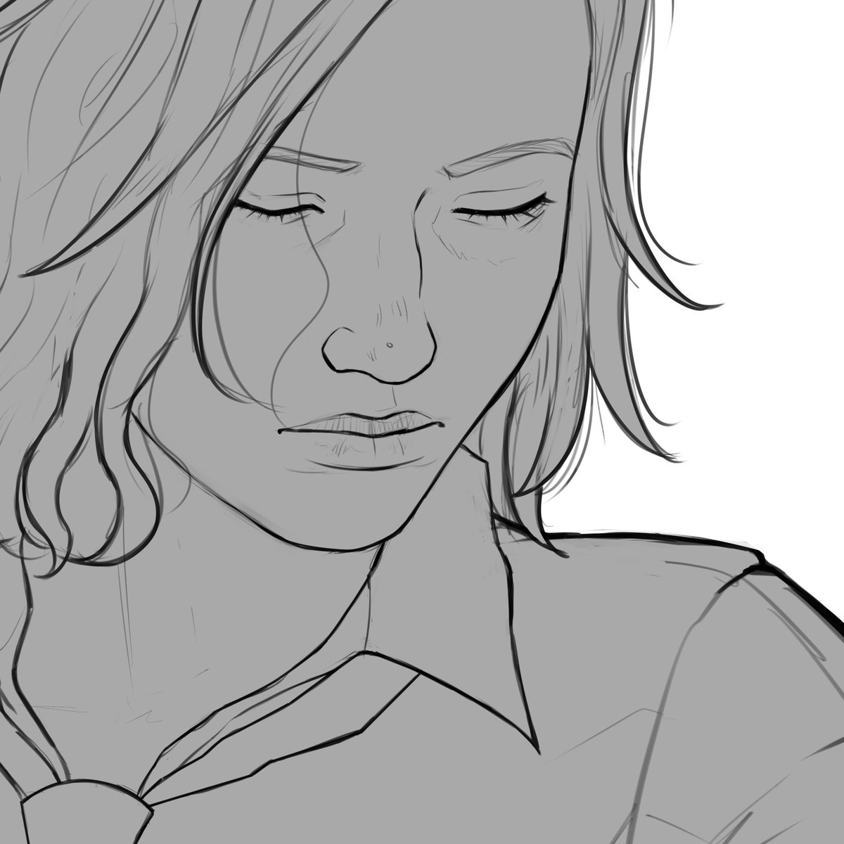 Grace Ashcroft wip 😛😛 she's so pretty she's getting me out of my art block lol
#graceashcroft #REBHFun📷 #re9