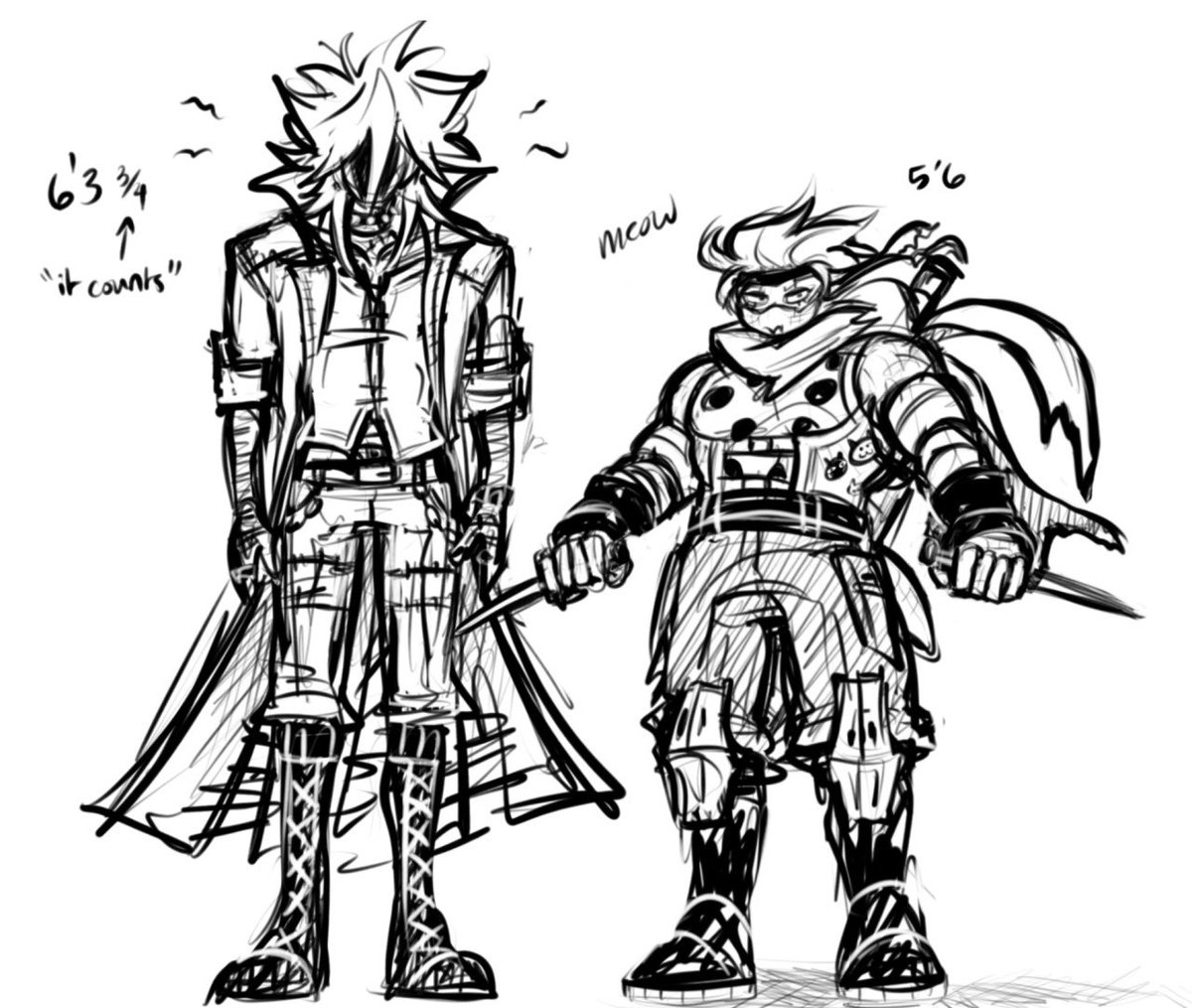 TSM_Spinner's tweet photo. #spindabi tbh bc of the existence of one of my AUs i’ve been thinking about making dabi taller than this damn headcanon and i can’t help it… my copage is that he wears 4-5 in. platforms on top of his heacanoned height. it gives him some extra cuntiness. https://t.co/aBfHsNjAQu