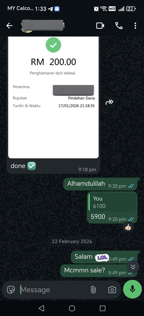 AQMAL Tak Laku 🥹 tweet media