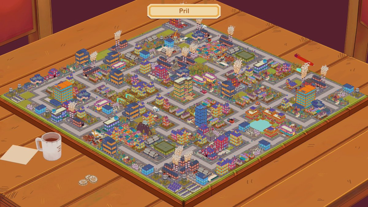 rogueducknet's tweet photo. you’re building a city…
but every card can save it or ruin it 🃏✨

draw carefully

Cardboard Town is in Deckbuilders Fest
80% off right now
#indiegames #indiedev https://t.co/YWSdmTiYXT