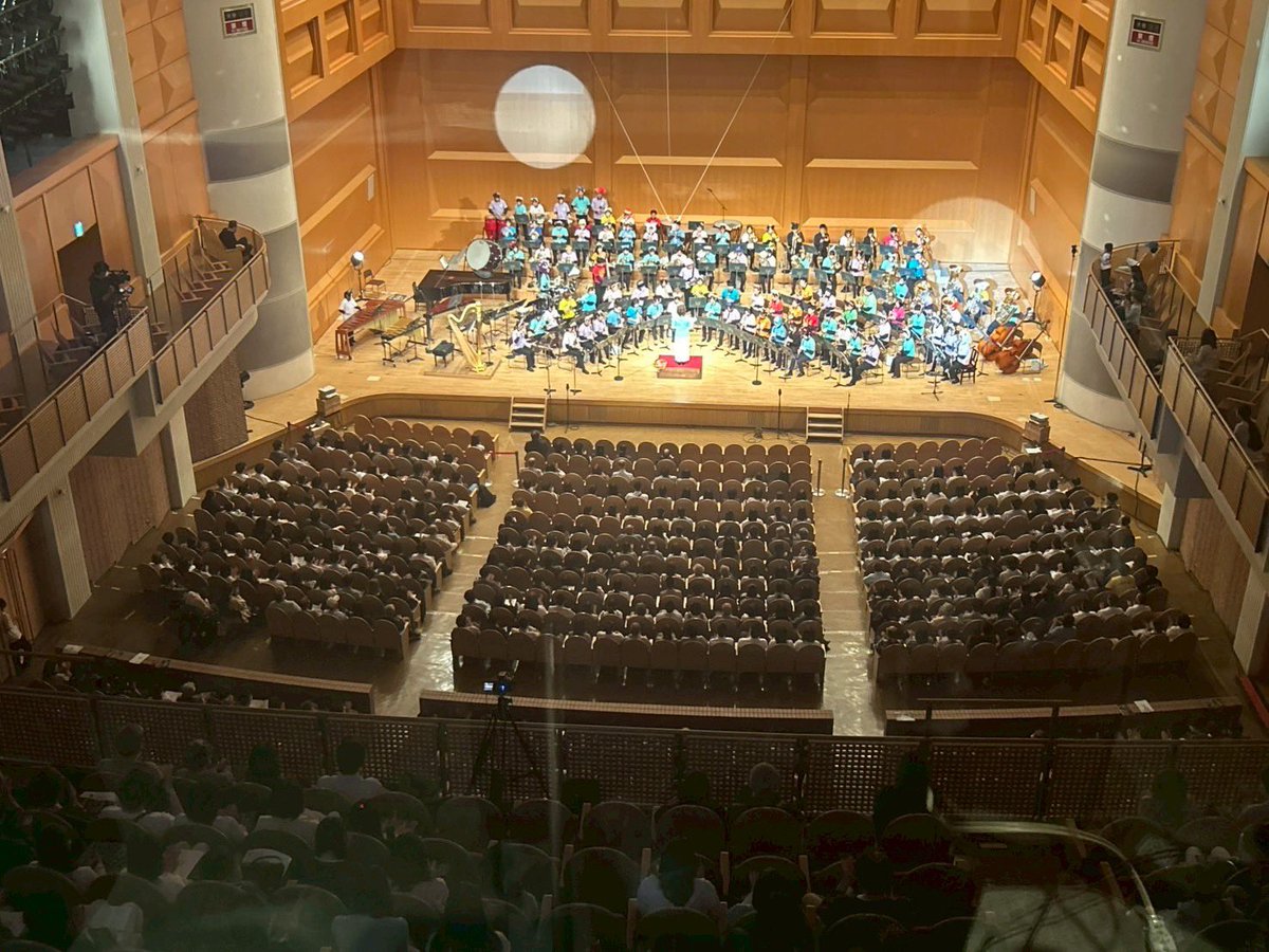 ghs_wind's tweet photo. 定期演奏会無事終了しました！
ご来場いただいた皆様ありがとうございました！
#吹奏楽　#岐阜高校 https://t.co/zatuLZXApu