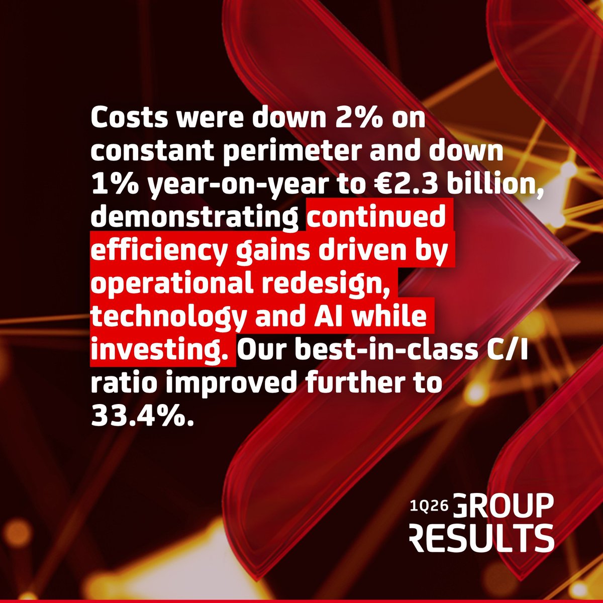 UniCreditEurope's tweet photo. 🗞️UniCredit Group Results 1Q26: Unlimited off to a flying start. Results well ahead of expectations across all KPIs provide confidence to upgrade our FY26 net profit ambition and reaffirm our FY28-FY30 net profit ambitions despite more challenging geopolitical macro environment